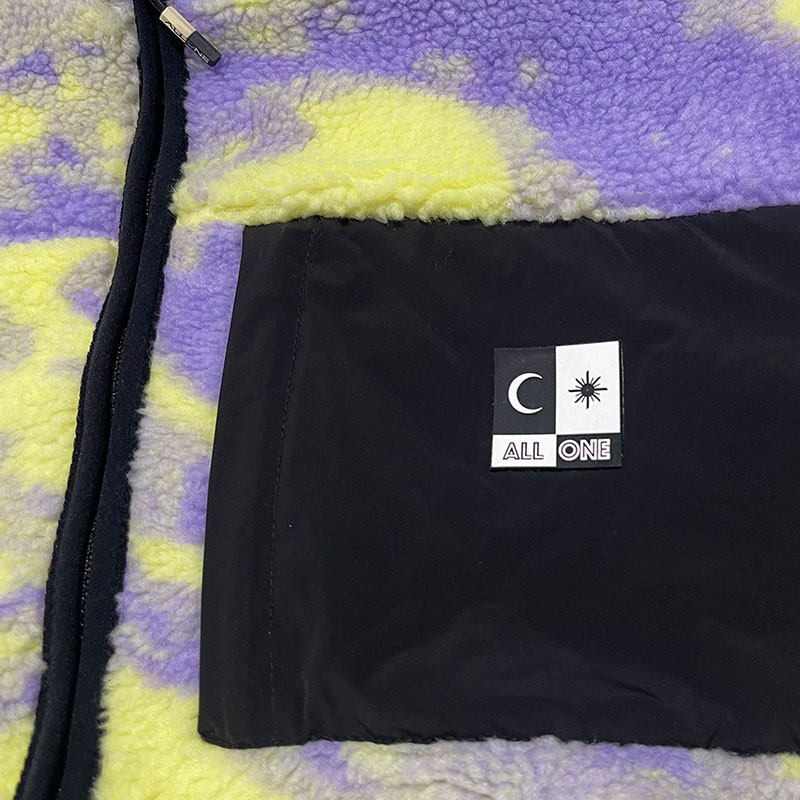 Jacket Polar Fleece / Camo Purp | polar tecnico con identidad All One
