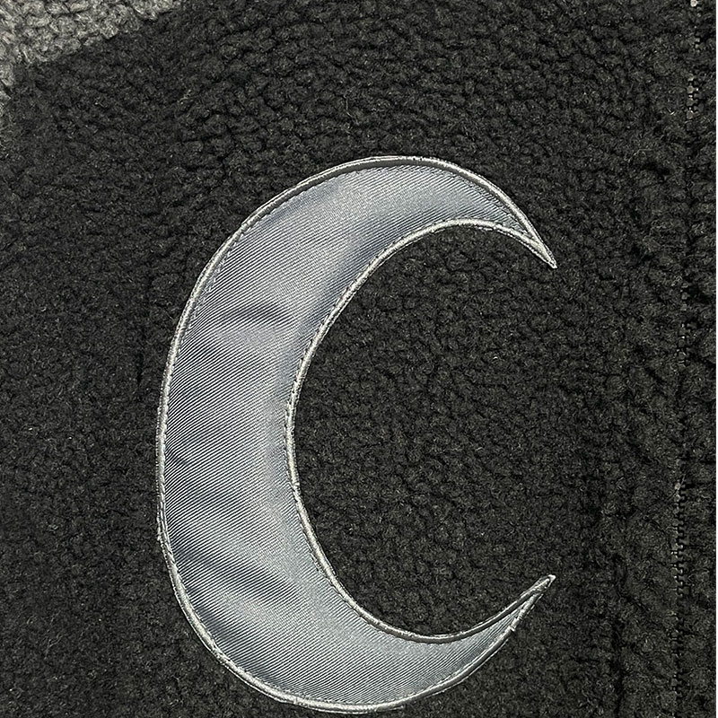 Ninja Polar Jacket-Black / Grey | polar tecnico con identidad All One