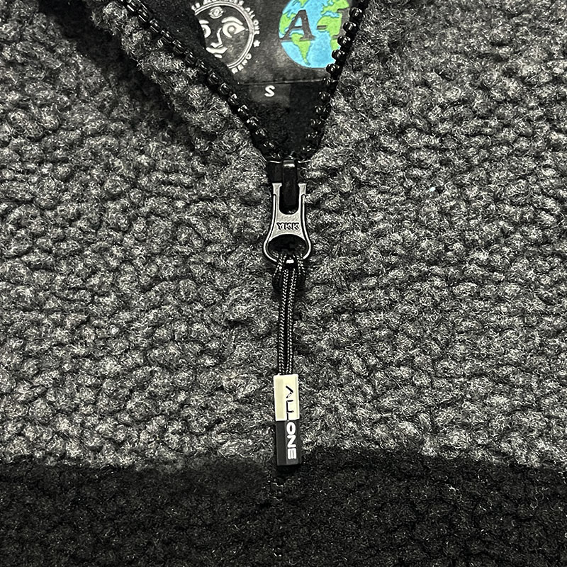 Ninja Polar Jacket-Black / Grey | polar tecnico con identidad All One