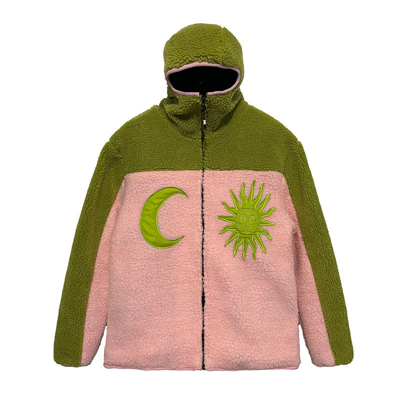 Ninja Polar Jacket- Pink / Green