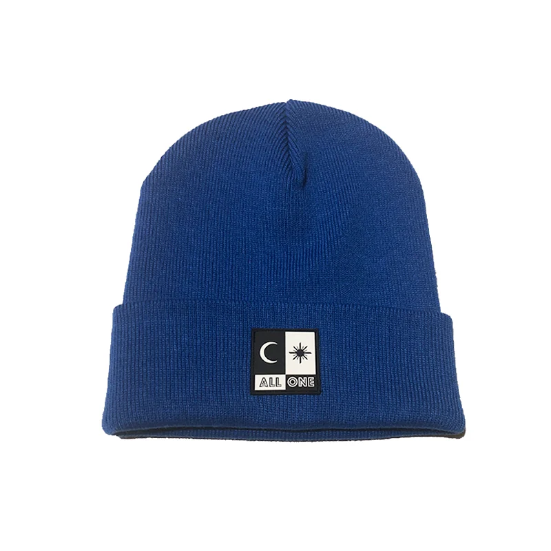 Acrylic beanie/ Blue