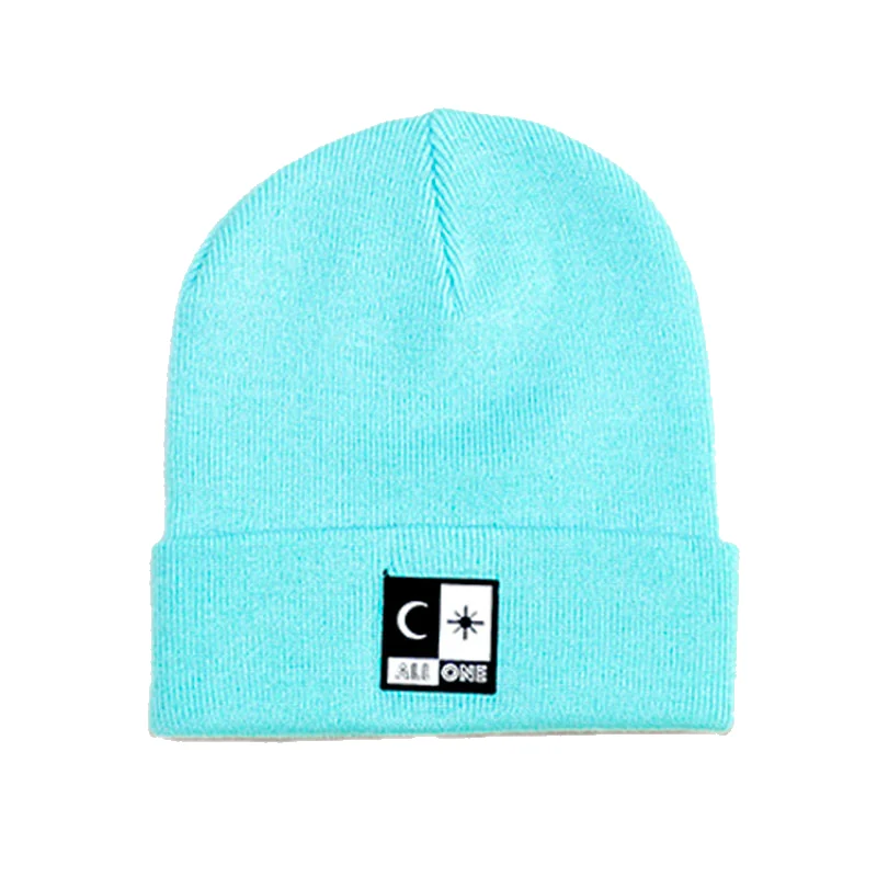 Acrylic beanie/Turquoise