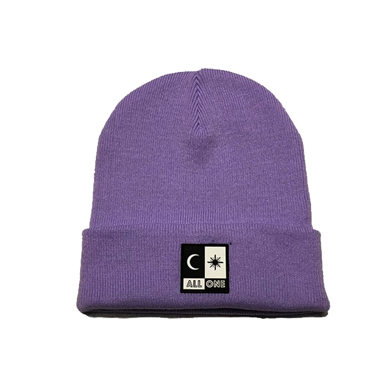 Acrylic beanie/orchid