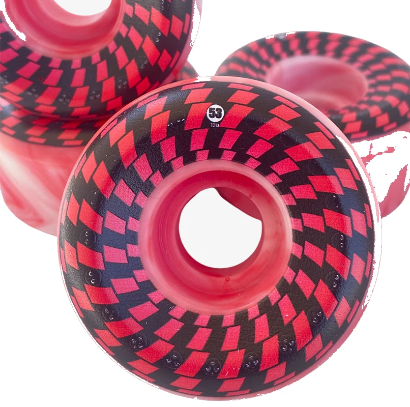 All One Wheels - Squares Tie Dye 53