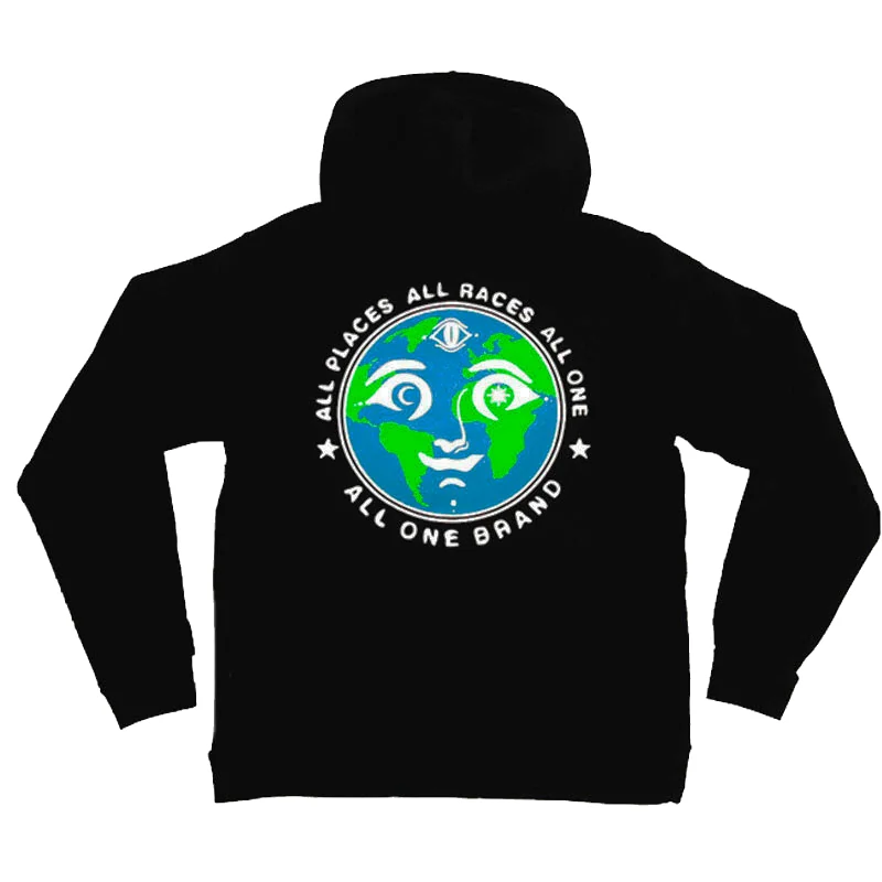 All Places All Races Hoodie - Black
