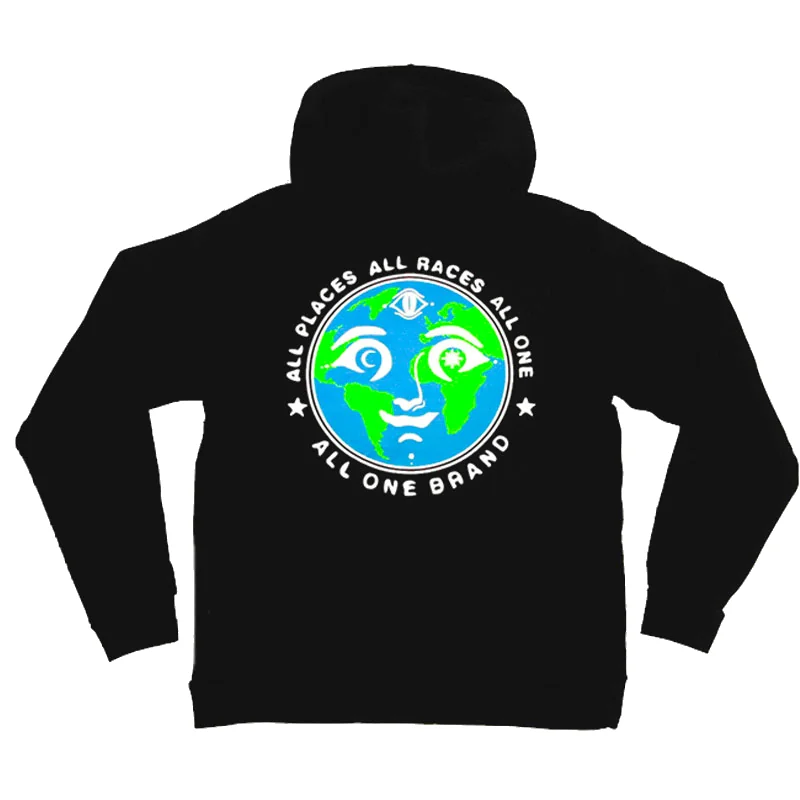 All Places All Races Hoodie - Black