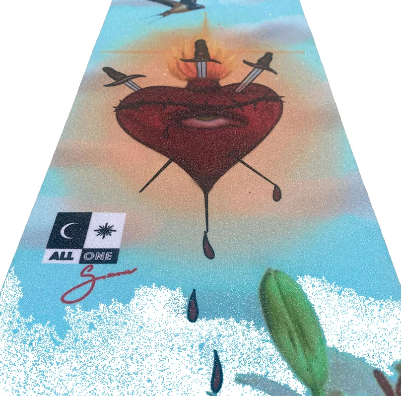 Artists Series Griptape - Swallow and Heart