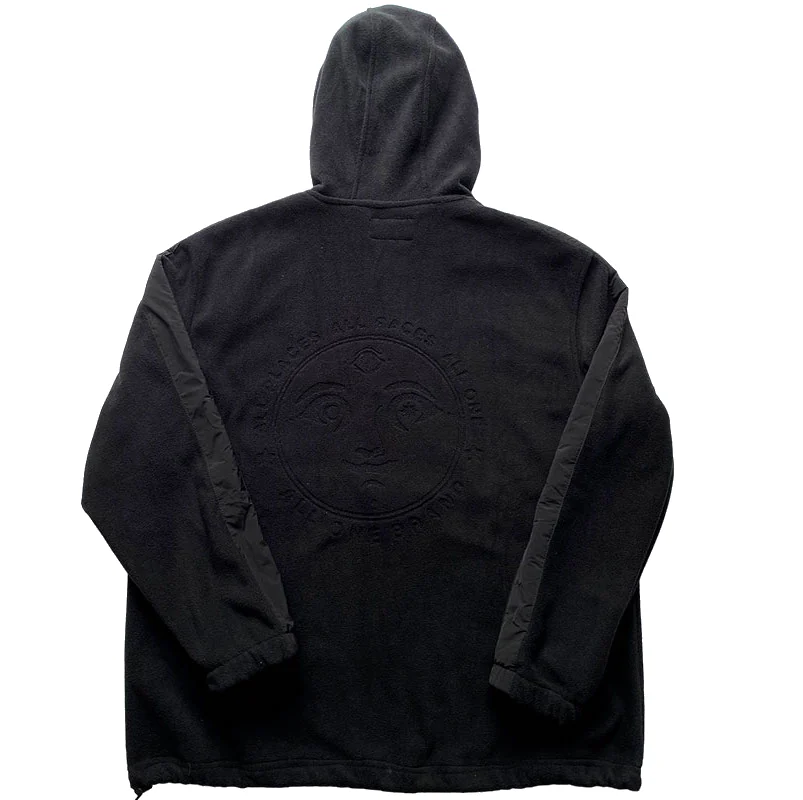 Cargo Polar Hoodie - Black
