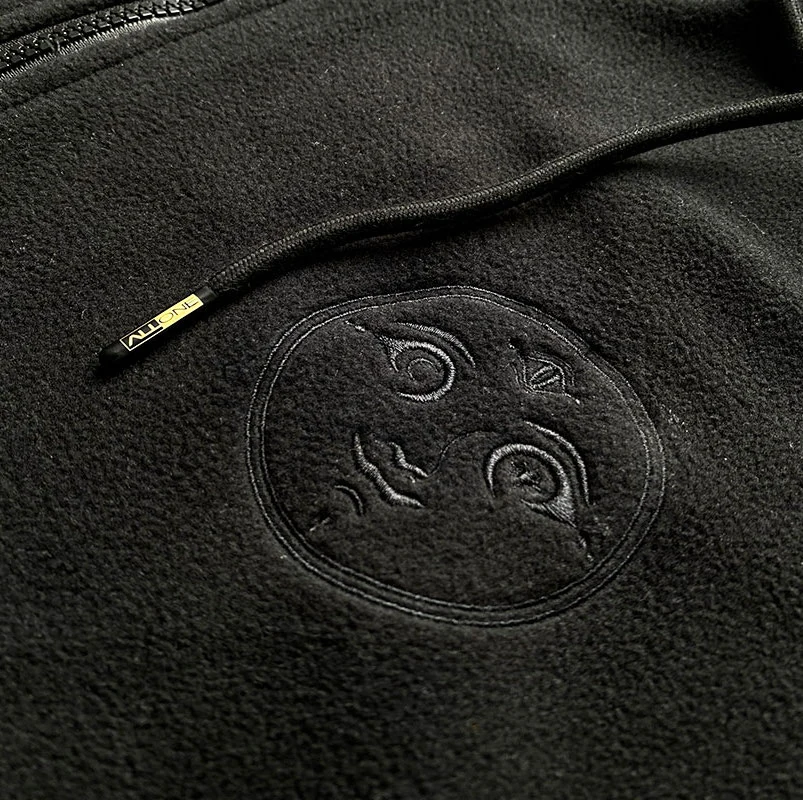 Cargo Polar Hoodie - Black