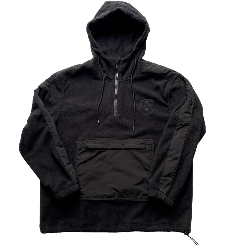 Cargo Polar Hoodie - Black