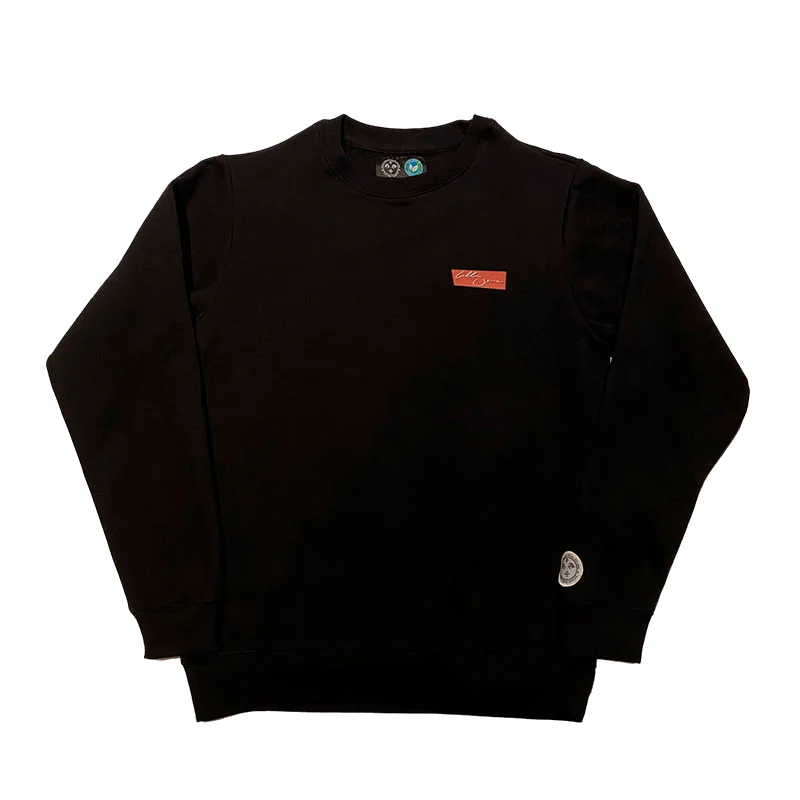 Conversations avec l'univers crewneck - Black