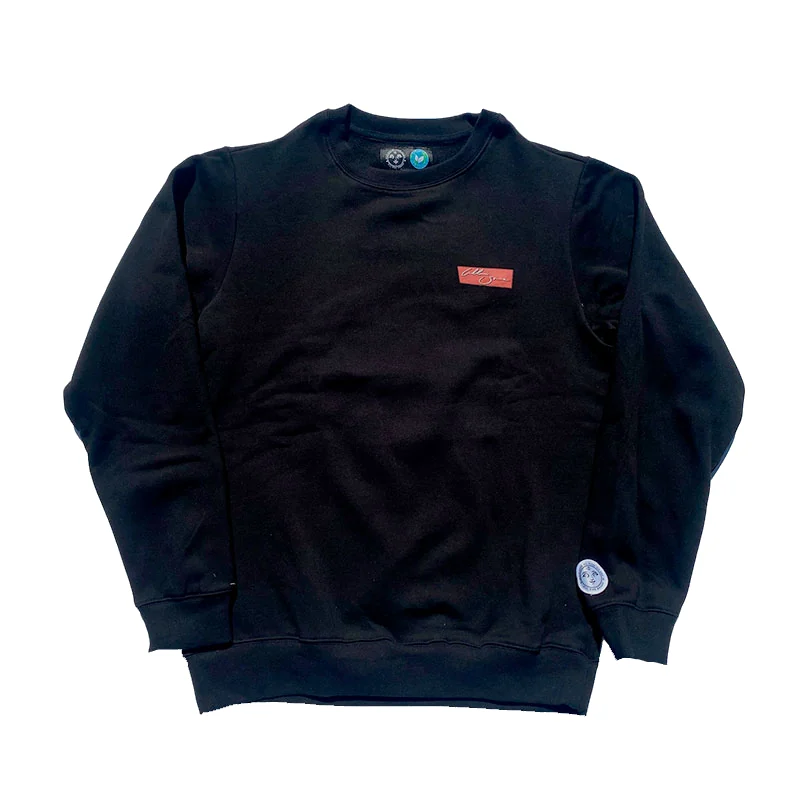 Conversations avec l'univers crewneck - Black