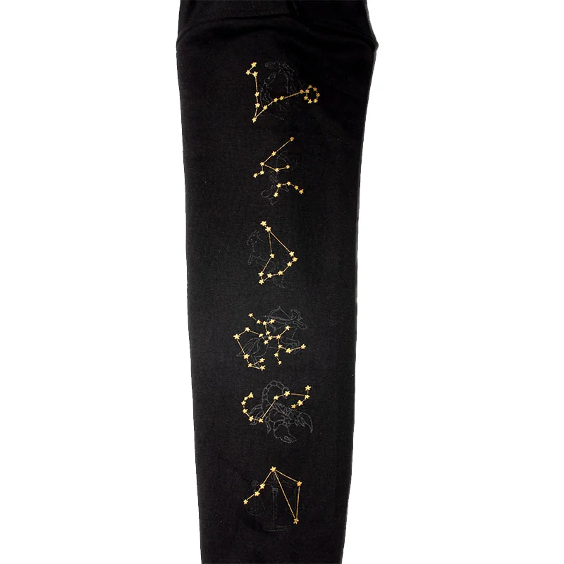 Course of the Sun Organic Hoodie-Black