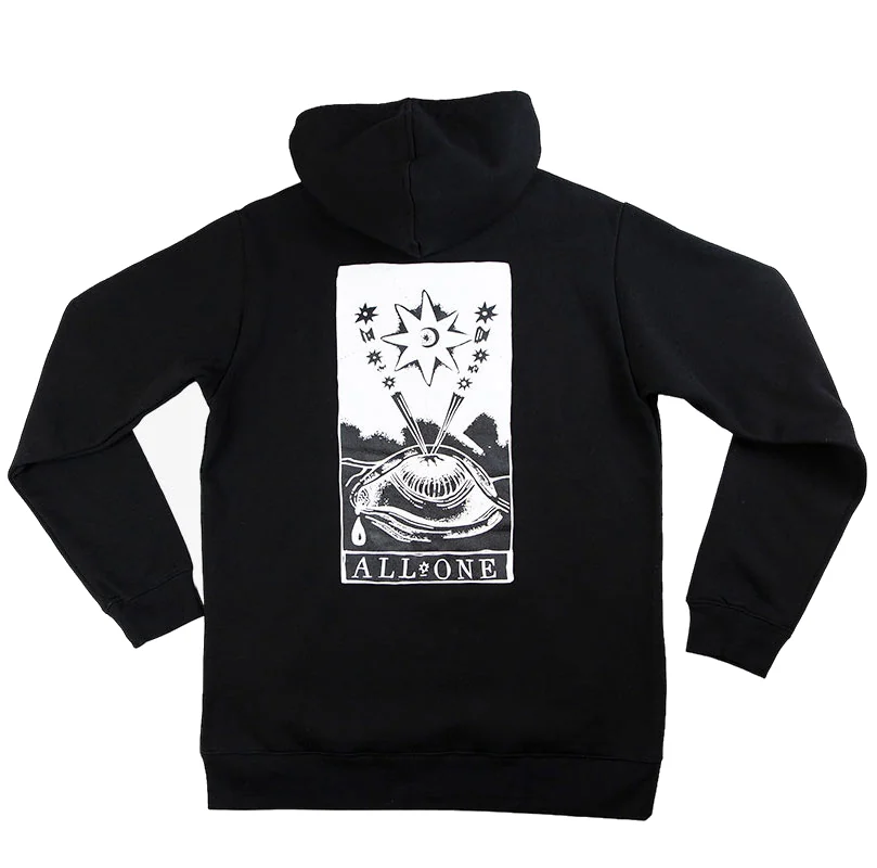 Eye See Star Hoodie - Black