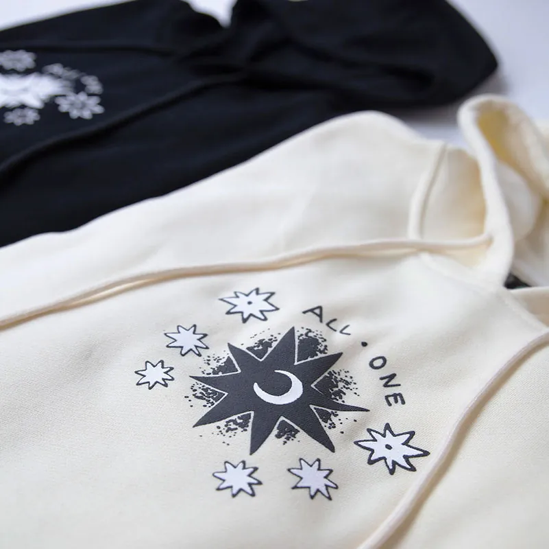 Eye See Star Hoodie - Natural