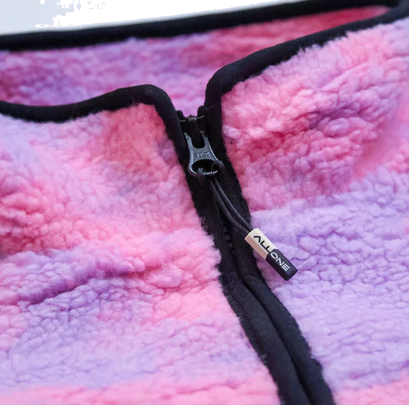 Jacket Polar Fleece / Camo Berry