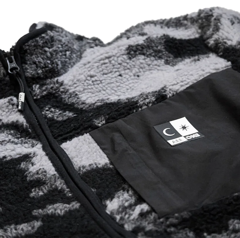 Jacket Polar Fleece / Camo Black