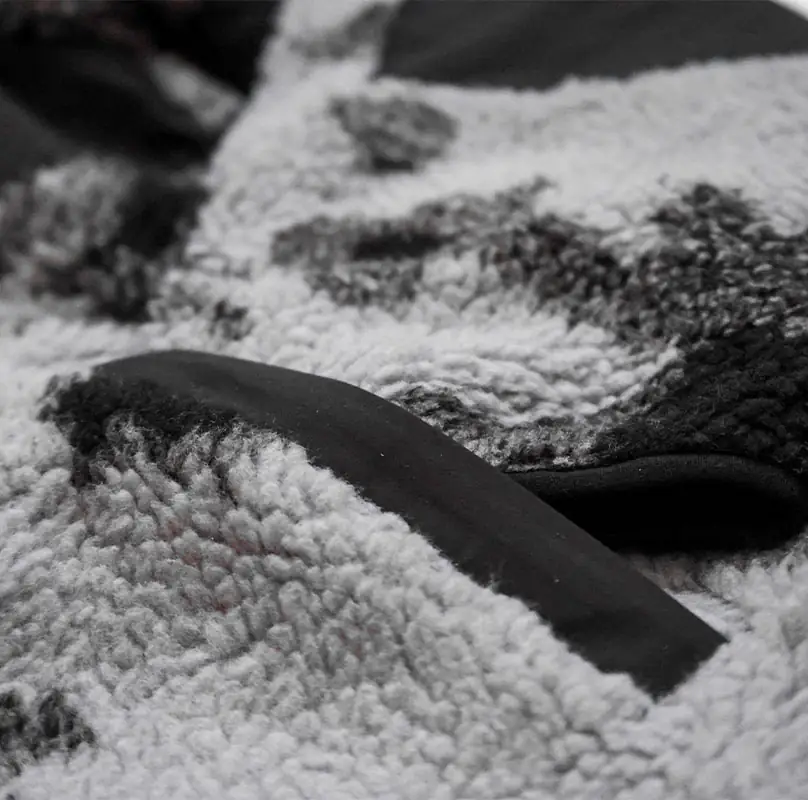 Jacket Polar Fleece / Camo Black