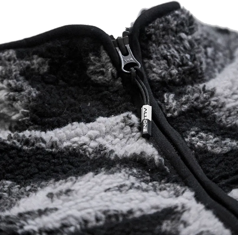 Jacket Polar Fleece / Camo Black