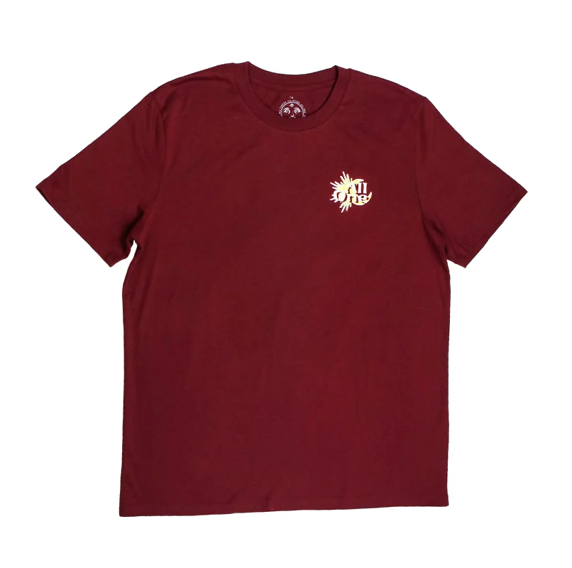 Listen To Your Past Tshirt - Burgundy