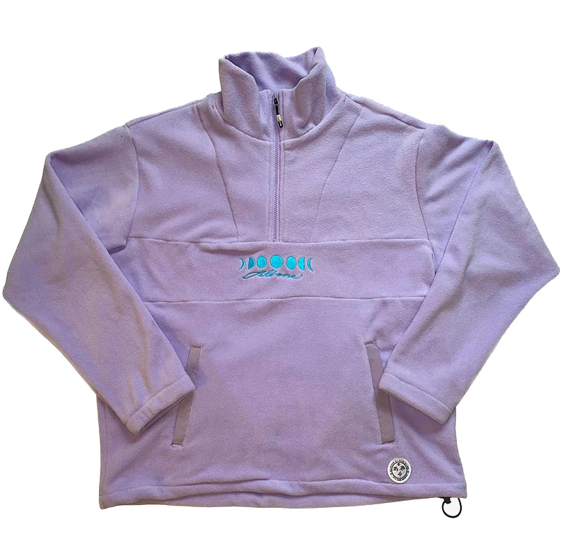 Moonphases Half Zip Fleece - Orchid