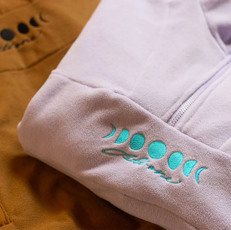 Moonphases Half Zip Fleece - Orchid