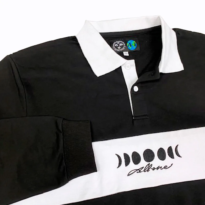 Moonphases LS Player Polo - Black