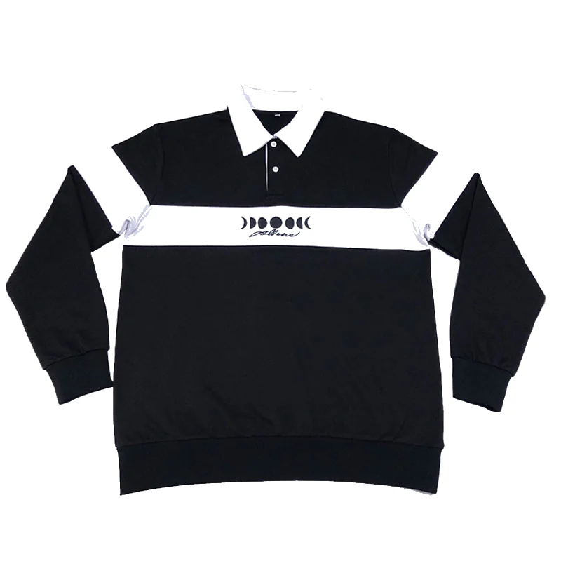 Moonphases LS Player Polo - Burgundy