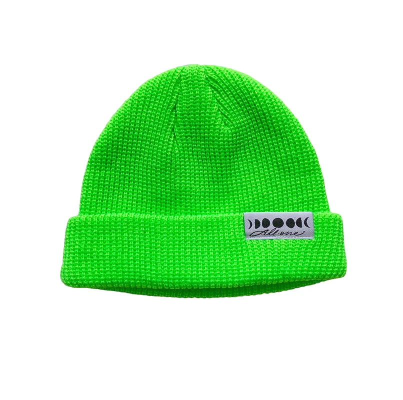 Moonphases Shortcut Beanie - Orange