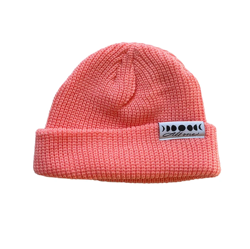 Moonphases Shortcut Beanie - Orange