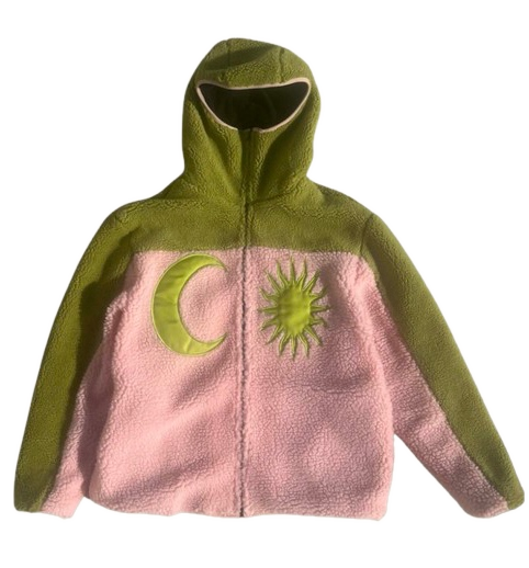 Ninja Polar Jacket- Pink / Green