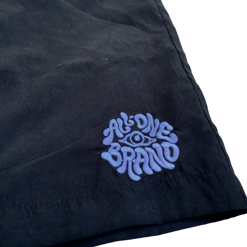 Psycheyelic Swimshort- Black