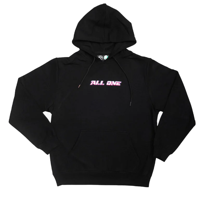 Race Logo Hoodie / Black