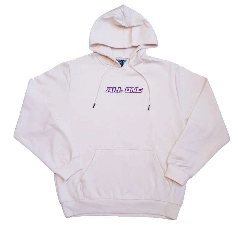 Race Logo Hoodie / Natural