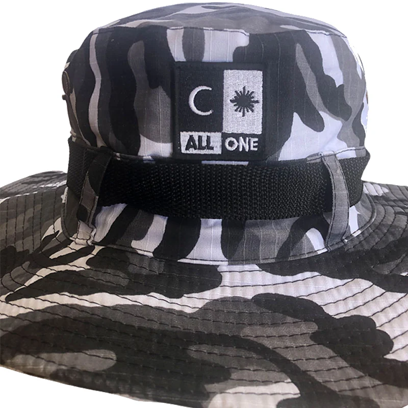 Safari Hat-Snow Camo