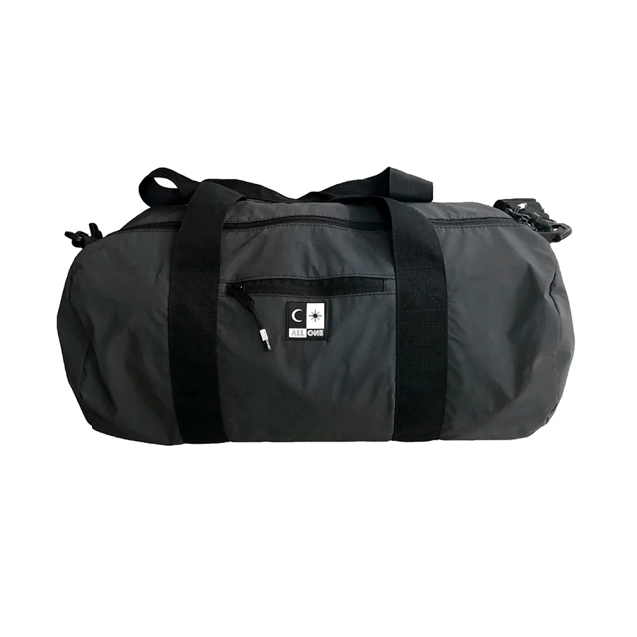 Space Sack Duffle Bag Reflective-Black