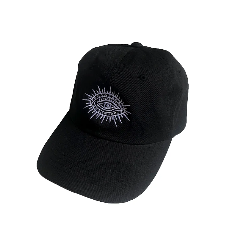 Sun Eye Hat - Black/White
