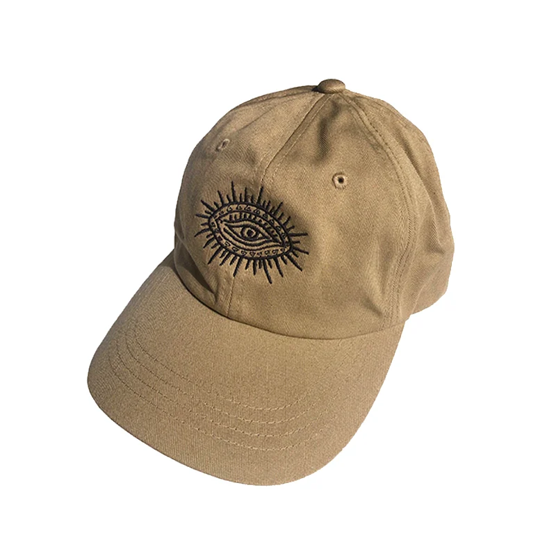Sun eye hat - Khaki/black