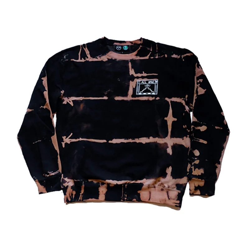 Temple Tie Dye Crewneck - Shibori