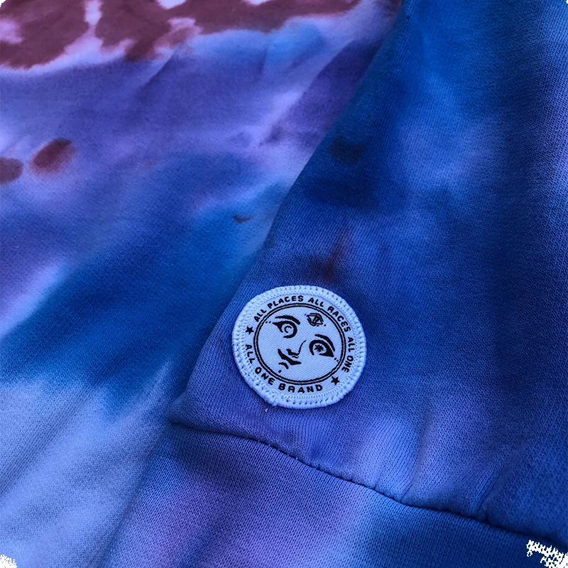 Temple Tie Dye Crewneck - Dark