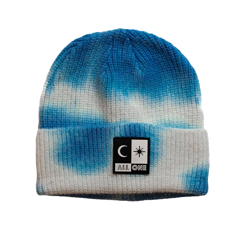 Tie Dye Beanie - Blue