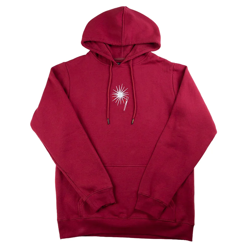 Ver Las Estrellas Hoodie- Burgundy